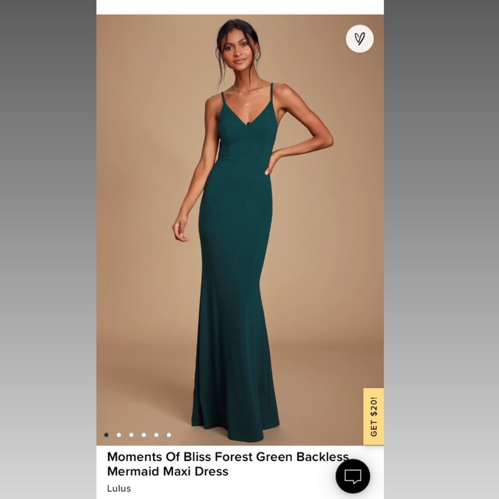 Lulus Bridesmaid Dress Forest Green
